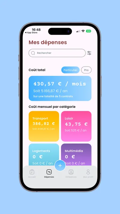 03. Dépenses & Suivi